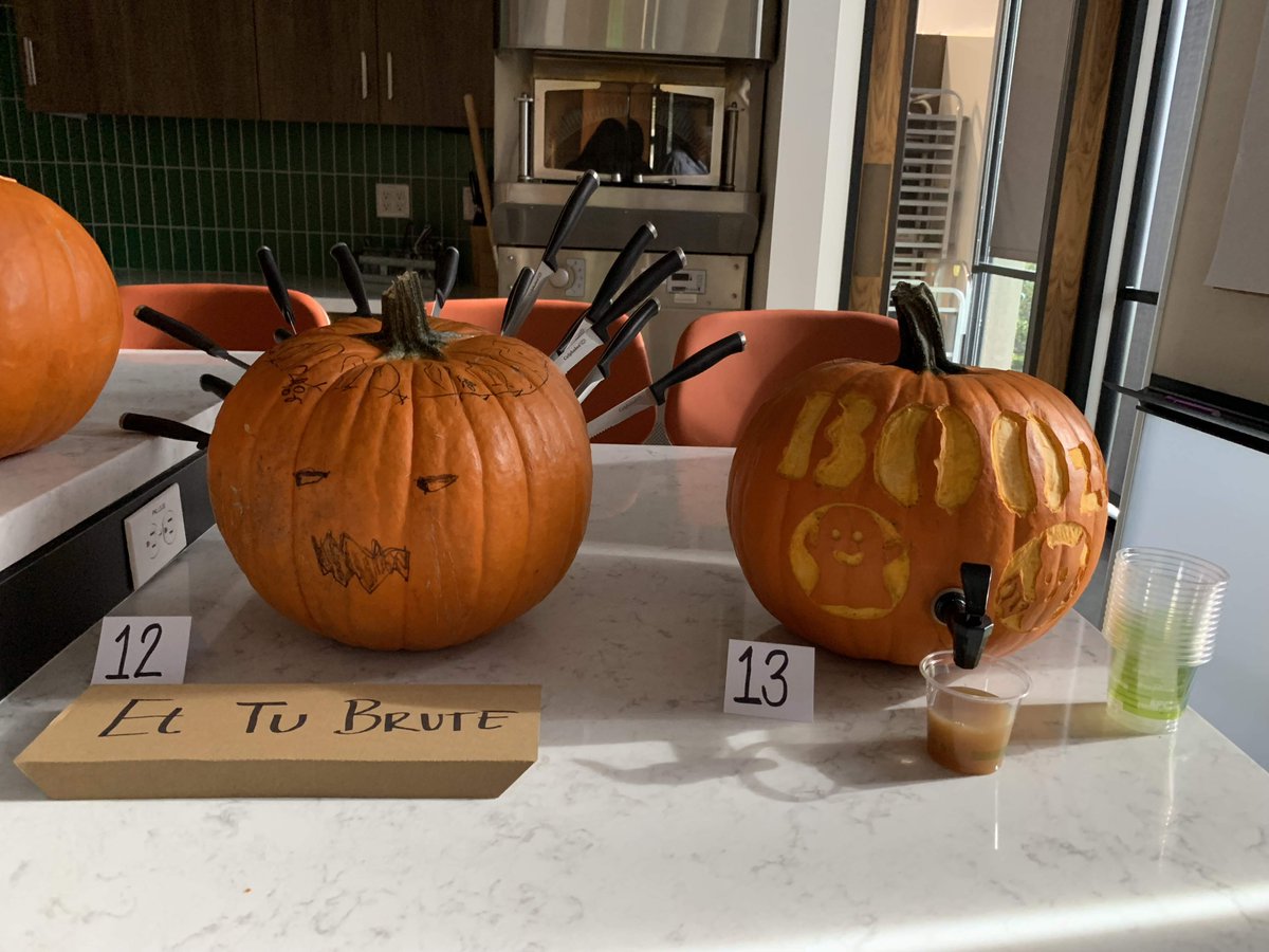 Mattson's Annual Halloween Pumpkin Carving Contest! Which are your favorites?