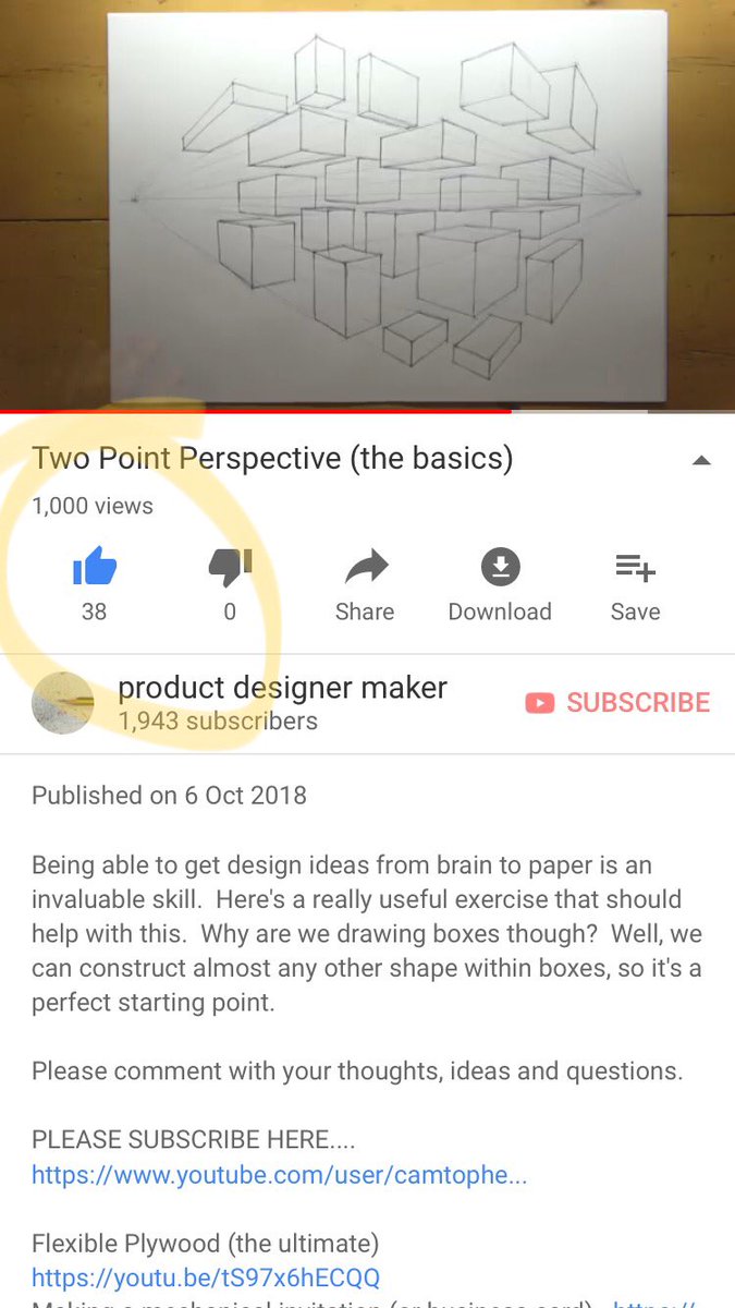 pro_designmake's tweet image. Two point perspective tutorial #learntodraw #learntosketch #designstudent #technologystudent