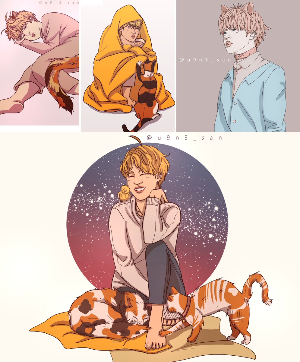 u9n3_san's tweet photo. Kitten Jimin 🐱
#NationalCatDay
#NationalCatDay2018 #JIMIN #지민 #InOctoberWeBloom #inoctober https://t.co/LtC9gUKZAv