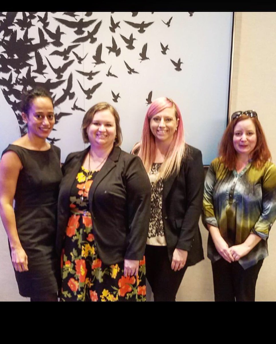 letswearlove's tweet photo. My first time presenting at a conference and I didn’t 🤮! #mentalhealth #wellnessatwork #thanksTammy #atwork18 #employeeengagement #ilovemyjob  @ Grand Hyatt Washington https://t.co/XySar5kXzf