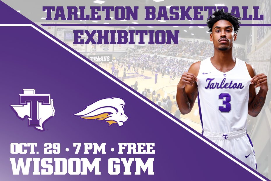 TarletonMBB's tweet image. 👀👀PLEASE RETWEET! TONIGHT AT 7PM - Home Exhibition Game 🏀V SAGU.
FREE ADMISSION. GO TEXANS!!😈😈
bit.ly/2DbhZzM