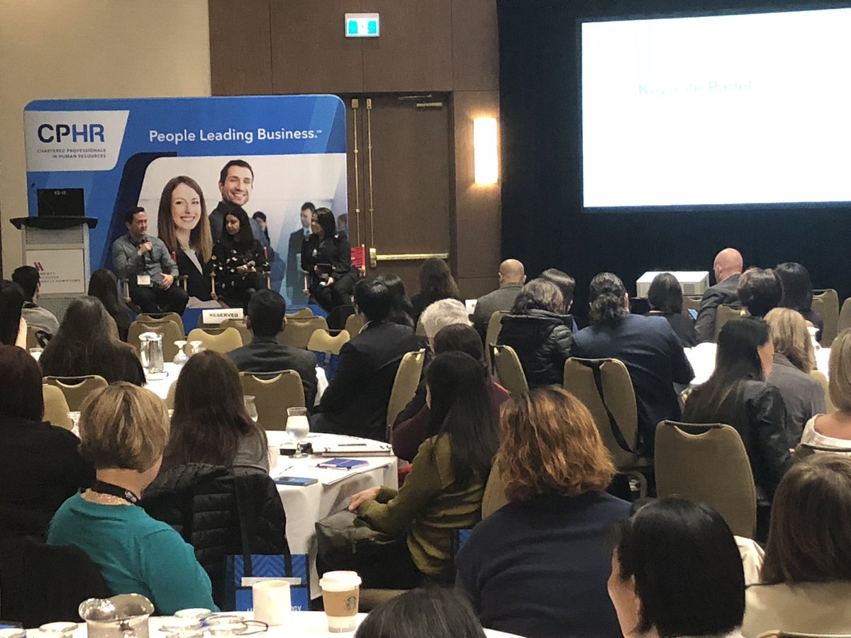 Our keynote panel has begun, featuring <a href="/Shayshey/">Sheh Shojaee</a> <a href="/nahaly9/">Nahal Yousefian</a> &amp; @RianGauvreau at the HR Technology Symposium + Showcase