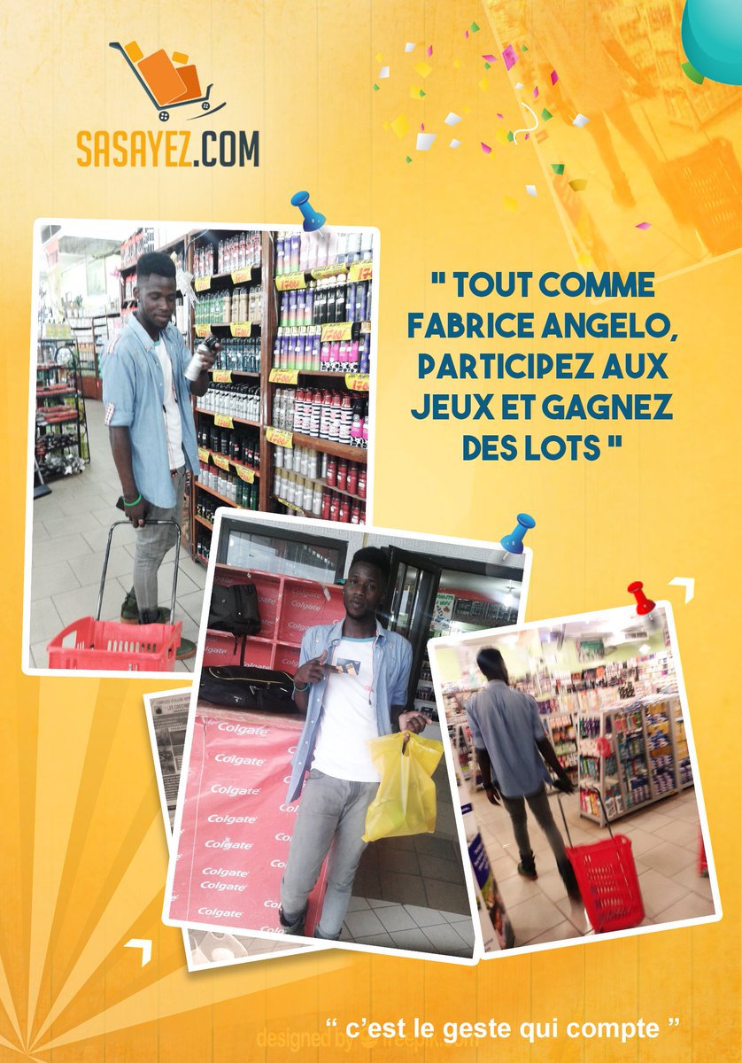 sasayez's tweet image. Nous vous l'annoncions la semaine dernière...Promesse tenue, promesse due! imaginez la joie de Fabrice ANGELO d'avoir été l'heureux bénéficiaire de notre SASAYEZ GIFT! Reste connecté, t'es peut être le prochain.
C'EST LE GESTE QUI COMPTE!
#LaPromesseCestUneDette
#AimerPartager 👍🏾