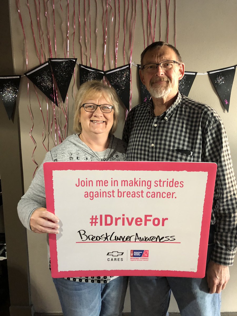 determotors's tweet photo. @determotors wants to thank everyone that has stopped in to the dealership to take a photo! @chevrolet donates $5 for every picture (up to $400,000). #IDriveFor #breastcancer #findingacure https://t.co/v72AY5Dzn6