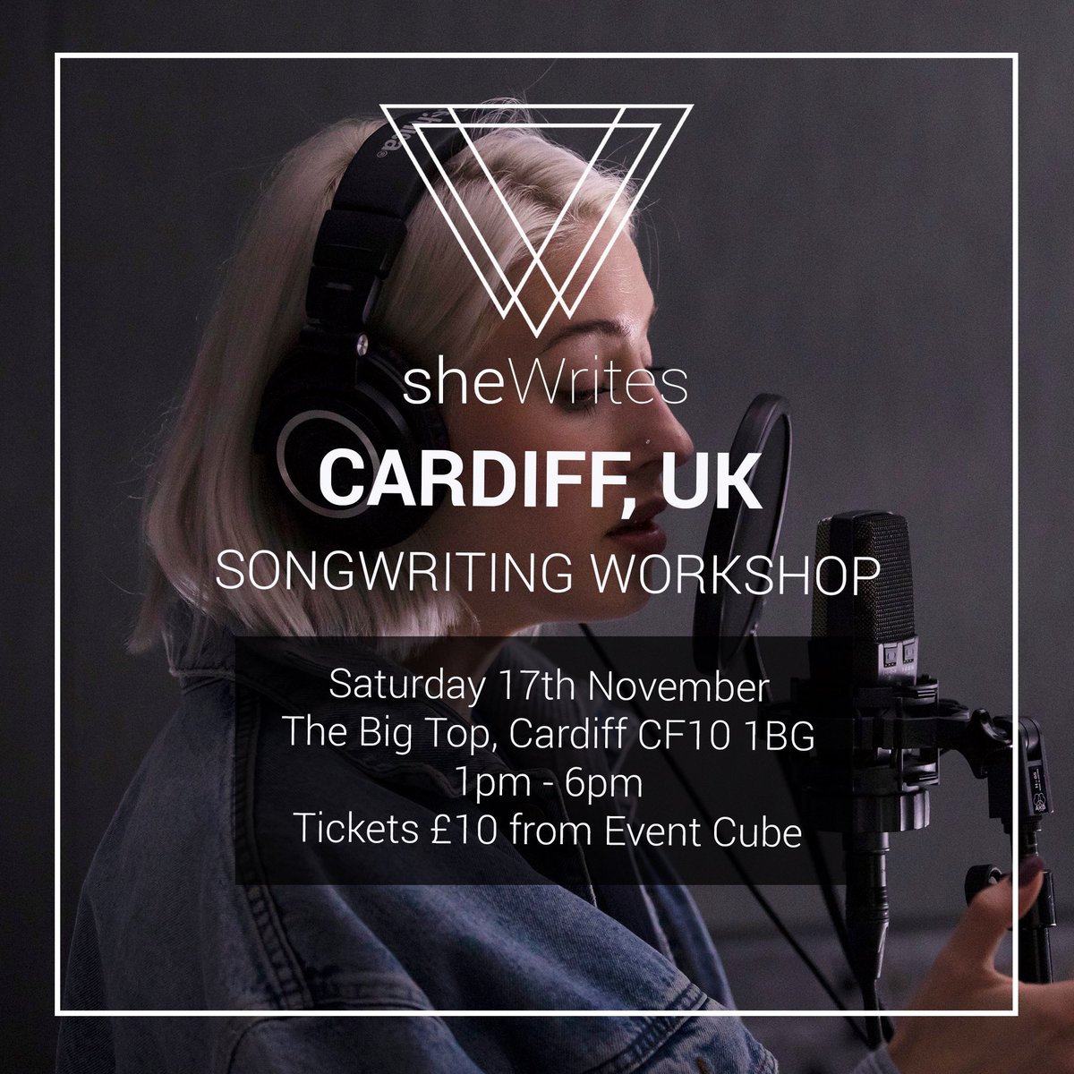 We’re running a U.K. songwriting workshop on Nov 17th in Cardiff! Tickets available now!!

naomi-rae.eventcube.io/events/14295/s…

Thanks for having us Naomi :)
