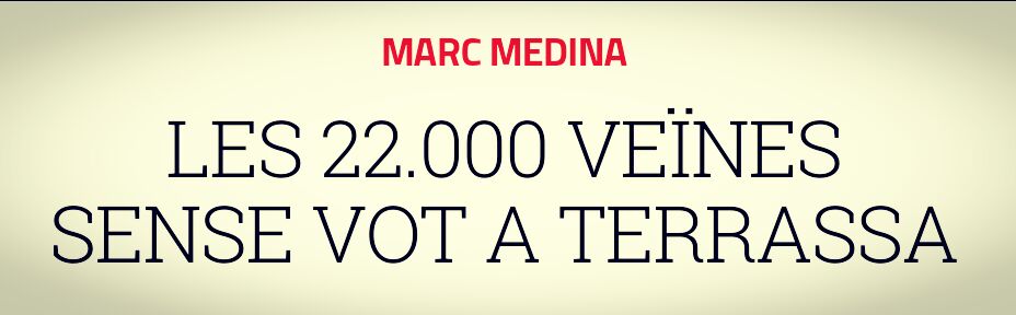 CUPTerrassa's tweet photo. #VotPerTothom "Com podem omplir-nos la boca de la paraula democràcia, quan gairebé un 15% dels nostres veïns i veïnes no poden votar a les eleccions?", diu @MarcMedinam 

Llegeix l'article sencer a https://t.co/AwjZCAJ7Is https://t.co/dFNZ0Ph67P