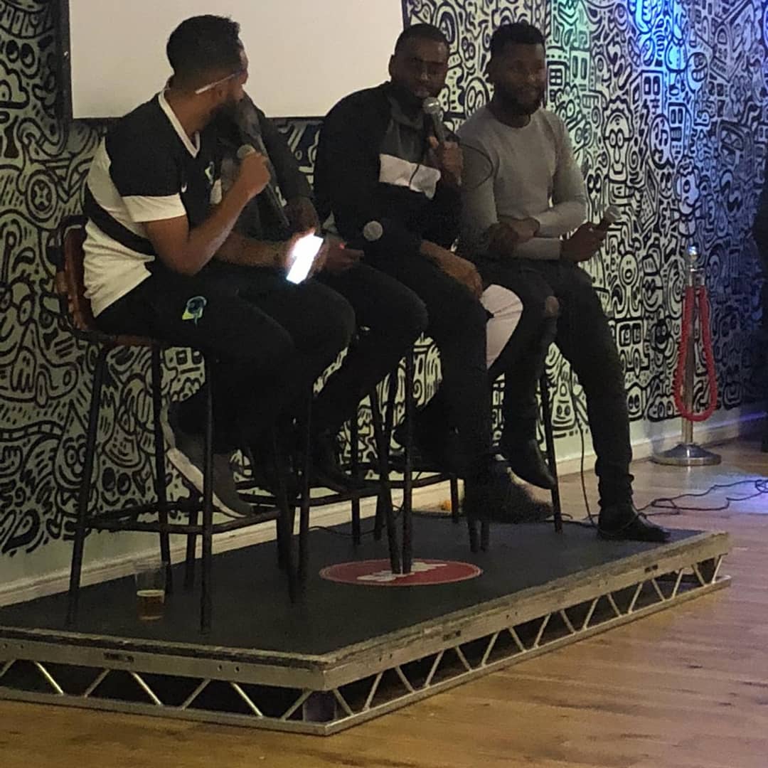 Thanks to the guests @IAmJermainDefoe @izzyiriekpen @Gabs50Zakuani @LeonMckenzie1 for some great insight into the game and inspirational stories. 
Shout out @DapoCeo and @LaminOjo my co pilots on this journey, and shout out @BIGMANYUS for hosting and my guy @EvoSportsFA 
❤💛💚