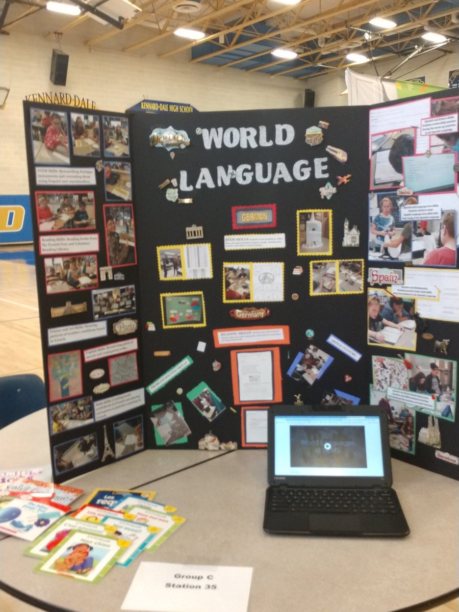 SEMSEDeutsch's tweet photo. Presenting at our district's poster expo w the best department. #sesdinquiry @SEMSFrancais https://t.co/6HJEij6Gnz