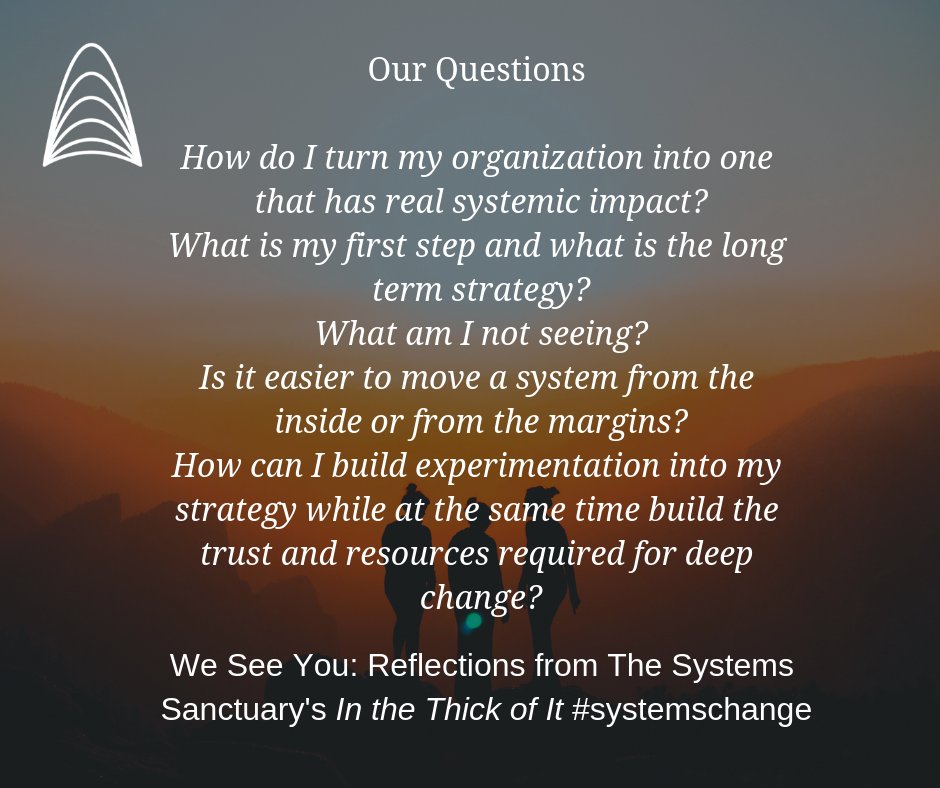 What kind of questions are #systemsleaders asking? New research on #systemsleaders from <a href="/SystemSanctuary/">Thesystemsanctuary</a> We See You  #systemschange preview.tinyurl.com/ycxxcxmd #IntheThickofIt <a href="/systemsstudio/">Thesystemsstudio</a> <a href="/tatiana_fraser/">tatiana fraser</a> @RachelmSinha