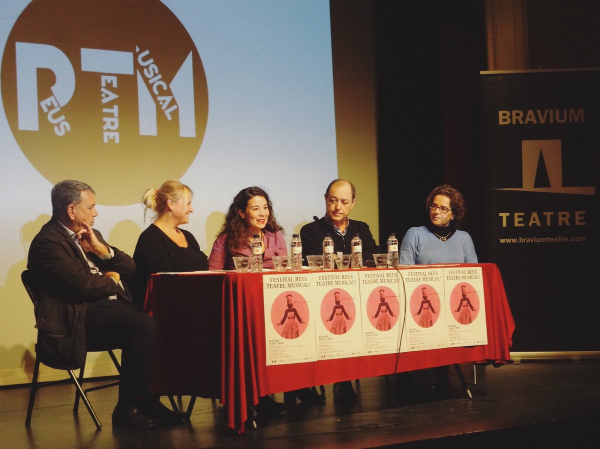 ReusCultura's tweet photo. El @BraviumTeatre, escenari els dies 9, 10 i 11 de novembre de la 5ª edició del @FestivalRtm, que organitzen les @ArtistesLocals. Pretén donar l'oportunitat a cies professionals del gènere del musical d'apropar la seva feina al públic de #Reus i voltants. #RTM2018 #Femcultura https://t.co/TZraWD17Lt