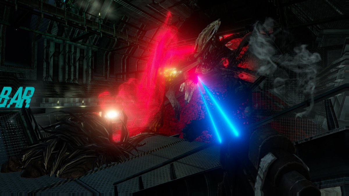 ラディカ Radika Vrchatの新ワールド Dead Space Vr で遊んでみた これもうvrchatじゃないよね 大きいボス倒せなかったのでまた攻略しに行くぞー Vrchat