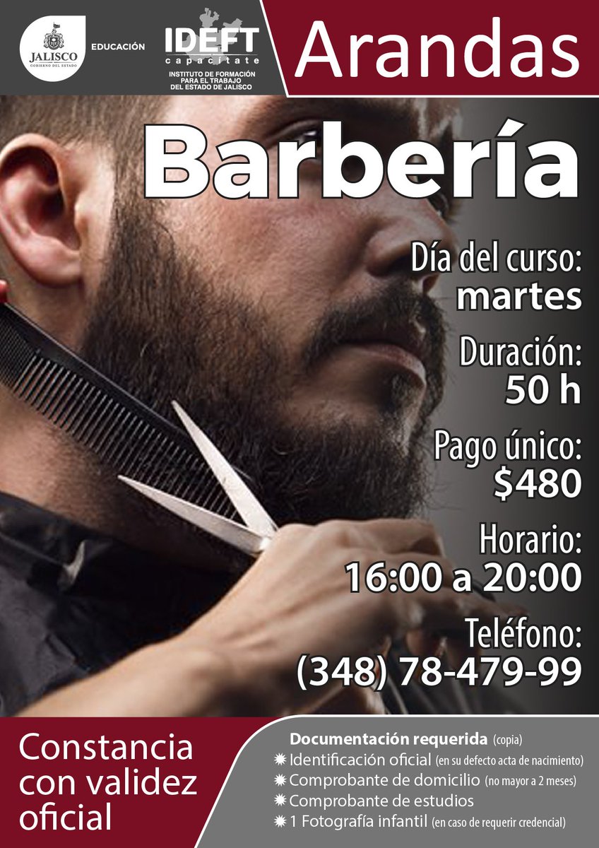 IdeftArandas's tweet image. ÚLTIMOS 3 LUGARES!!
No te quedes fuera!!
Fecha limite de inscripción: 12 de Noviembre