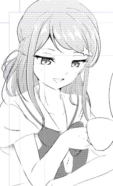 ここにきて漫画初めての作業に戸惑ってる、なんだトーンって 