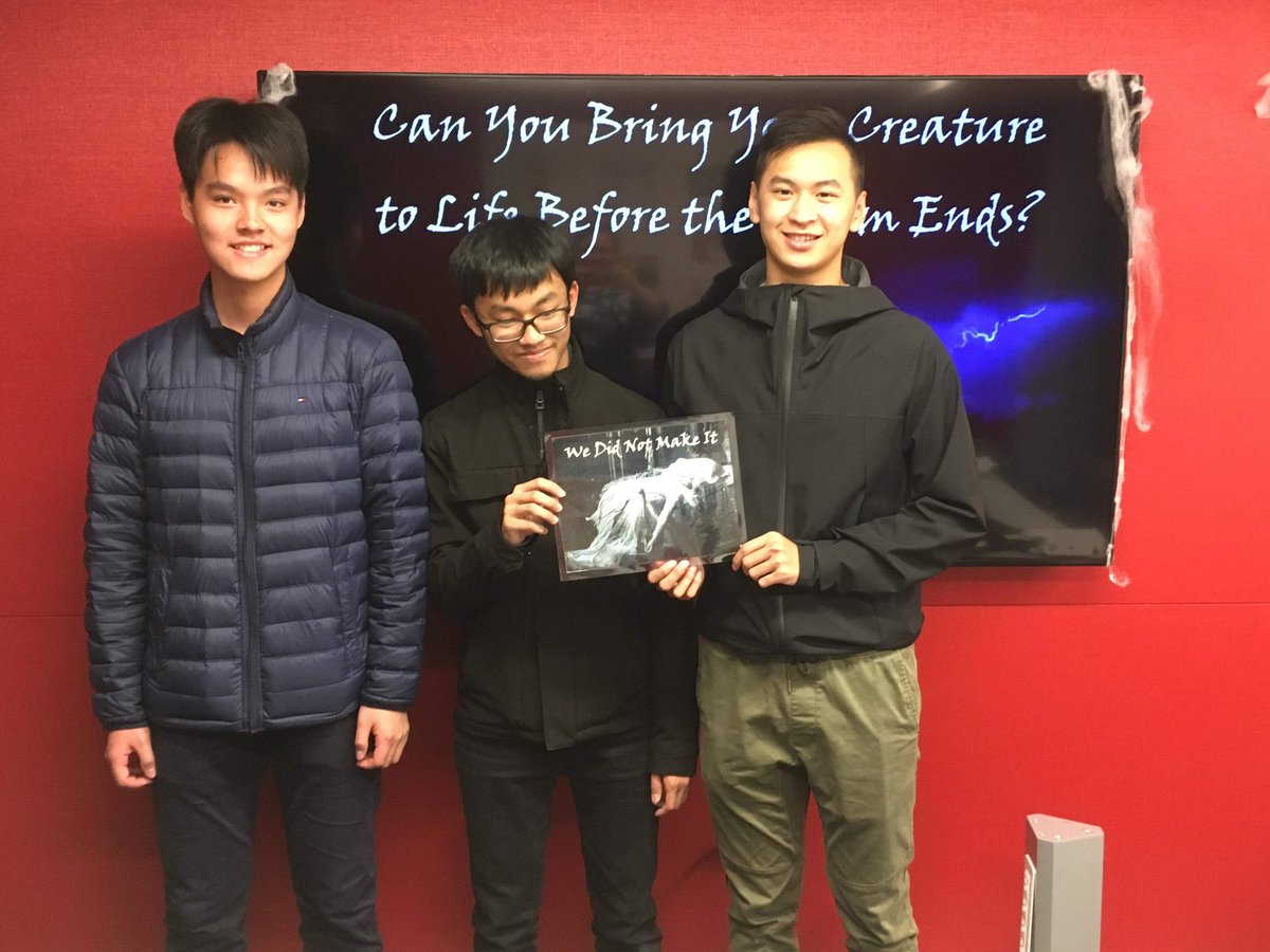 WITLibrary's tweet photo. Our first group didn't make the monster 😔
There's still plenty of slots to sigh up for if you and your friends want to take Ron the challenge: https://t.co/eMi9rKUiDj https://t.co/PbtwTh42sp