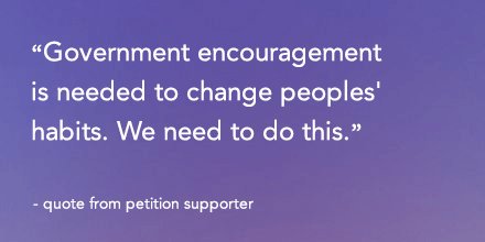 EVIncentivesCA's tweet photo. "Government encouragement is needed to change peoples' habits. We need to do this." #signthepetition https://t.co/OMYha3IRZA #electricvehicles https://t.co/ekJvvJUUgN