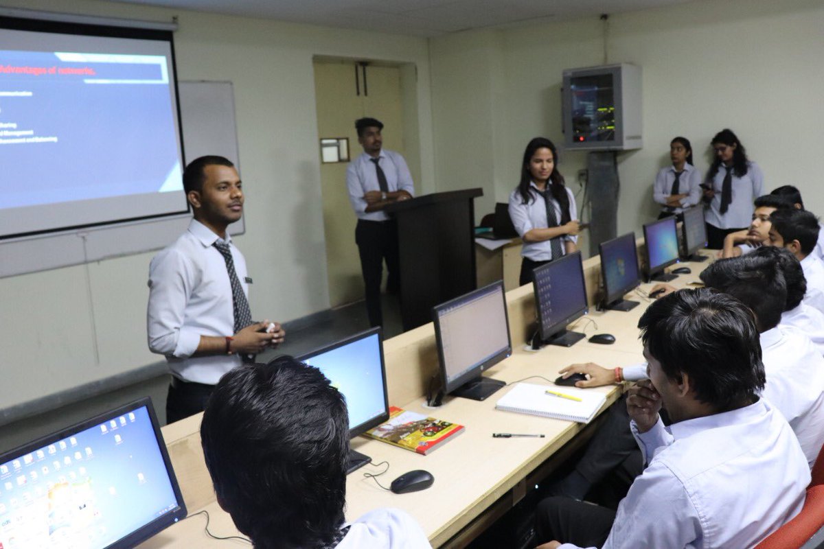 imsuc_campus's tweet photo. Network Club at IMS Ghaziabad (University Courses Campus) organized a workshop on “Live Demonstrations on Real-Time Networks” for BCA students on 25th October 2018.
#imsghaziabaduniversitycoursescampus
#workshop
#realtimenetworks
#CEGRawarded https://t.co/H90I6NeWi5