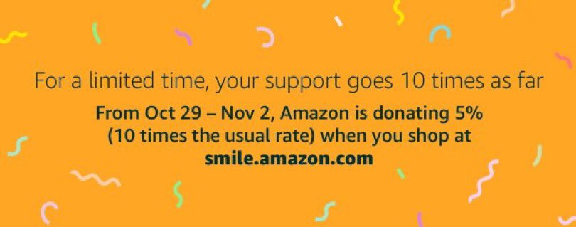 fundPHLschools's tweet photo. Philly, here’s a great opportunity to shine 💫 for @PHLschools. For a limited time @amazon is donating 5% (10 times more than usual) when you shop so...remember to designate The Fund and your donation will help you to directly #FindASchool #FundAFuture. https://t.co/NUx3Q8UBki https://t.co/QYF3Lp2PHx