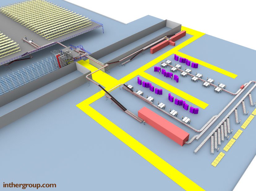 Inther automatiza el almacén de Blokker en los Países Bajos con, entre otras cosas, sistemas de transbordadores y pick-to-light. inthergroup.com/news-events/bl…