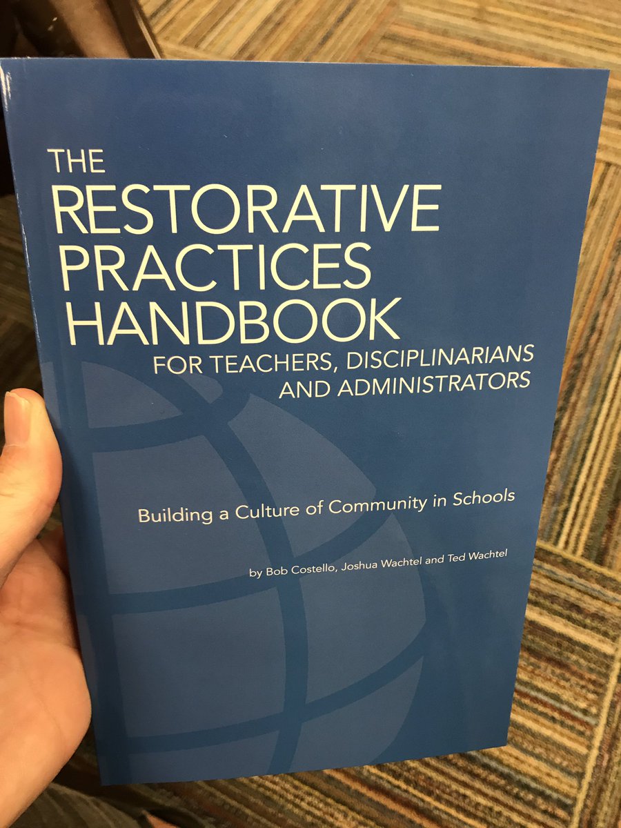 "We need to reclaim the idea of relationship in education." Learning and reflecting with my @TBSPEast team and <a href="/KimDaubnespeck/">Kim Daubnespeck</a> in Restorative Practice training today. Even found my old friend Dave from <a href="/TOPS_Official/">TOPS Official</a> and <a href="/BTCS_District/">Bristol TN Schools</a>