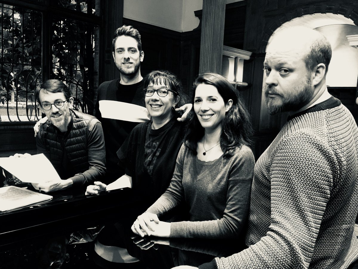 Et pendant ce temps à <a href="/TheatreImperial/">Théâtre Impérial</a> le 9 novembre. Première répétition. #1918-2018 #Frivos  #centenaire #GrandeGuerre