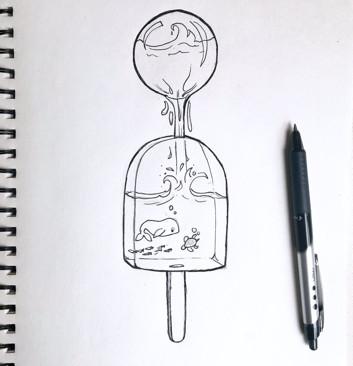 #inktober #flowing #Inktober2018