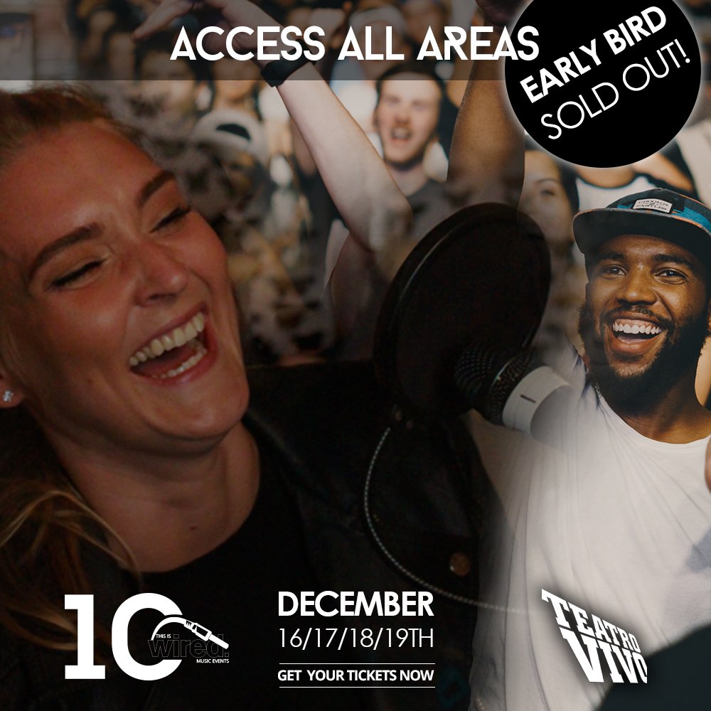 thisisWIRED's tweet photo. Early Bird tkts are SOLD OUT!                 
Head to https://t.co/RJR7OPNJ6Z and grab yours!
Tickets include:
- the full immersive experience
- access to VIP after party (brought to you by ThisisWIRED) 
- a Rock Star starter kit 
- and MUCH MORE! 
#ThisisWIRED #AccessAllAreas https://t.co/09oULUbIIv