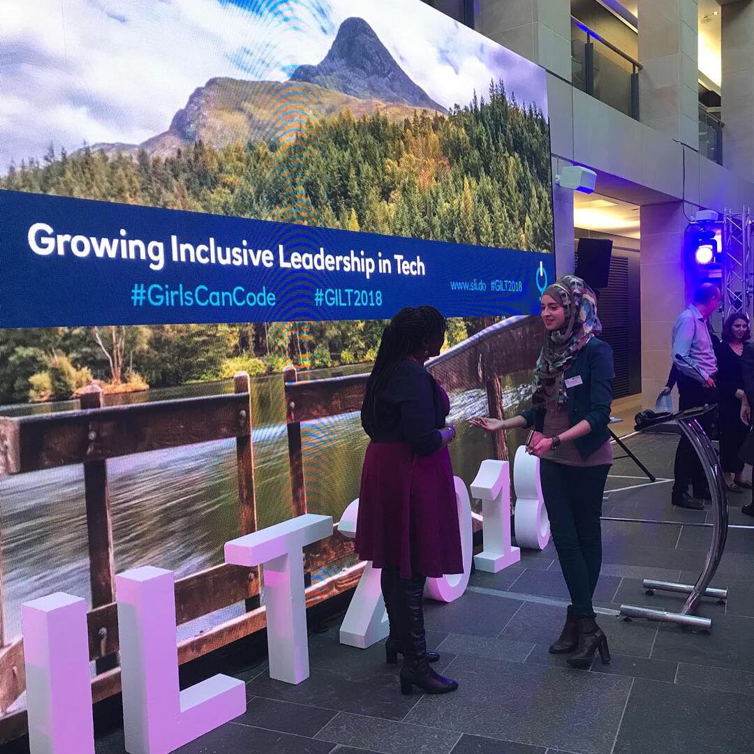 stripecom's tweet photo. Team Stripe at Royal Bank’s Growing Inclusive Leadership in Tech event, looking at the issues and challenges female entrepreneurs face when looking for support in the tech industry, to what the future looks like and can technology unlock a more diverse workforce. #GILT2018 https://t.co/bqAoBkV7gq