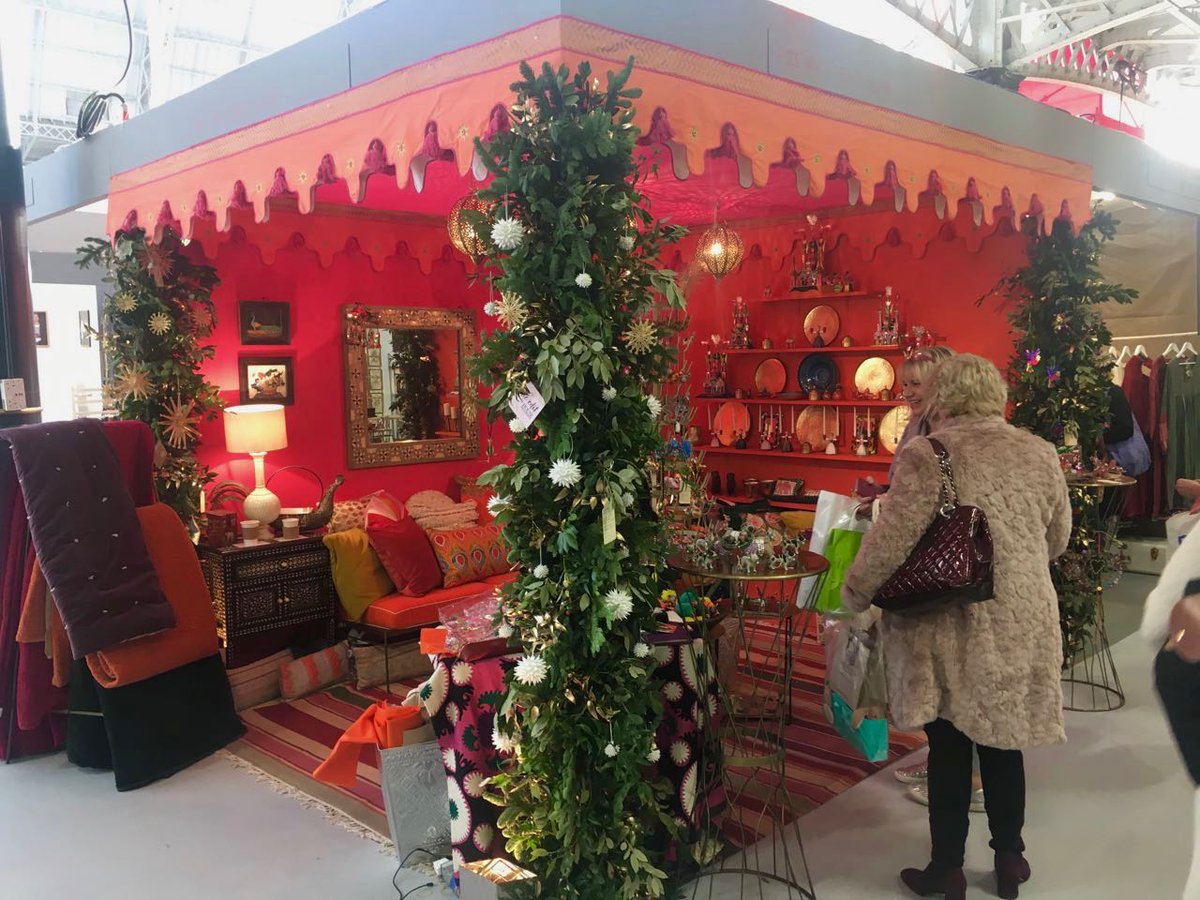RajTentClub's tweet photo. Its the first day at #SpiritofChristmasFair Do come down and see our wonderful goodies and outstanding decorations at Stand No. P23 or visit our online shop at https://t.co/BTWkFKmekr
The Fair closes November 4th @SpiritFairs https://t.co/y5OIwOAb9z