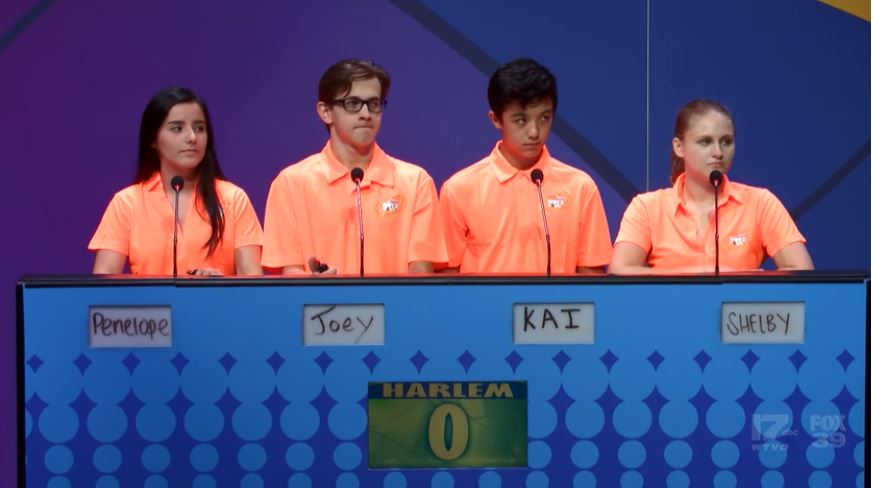 ICYMI: Watch the Halloween episode of Bergstrom Stateline Quiz Bowl as Iron Man emcees and students from Oregon and Harlem High Schools compete to advance. statelinequizbowl.tv