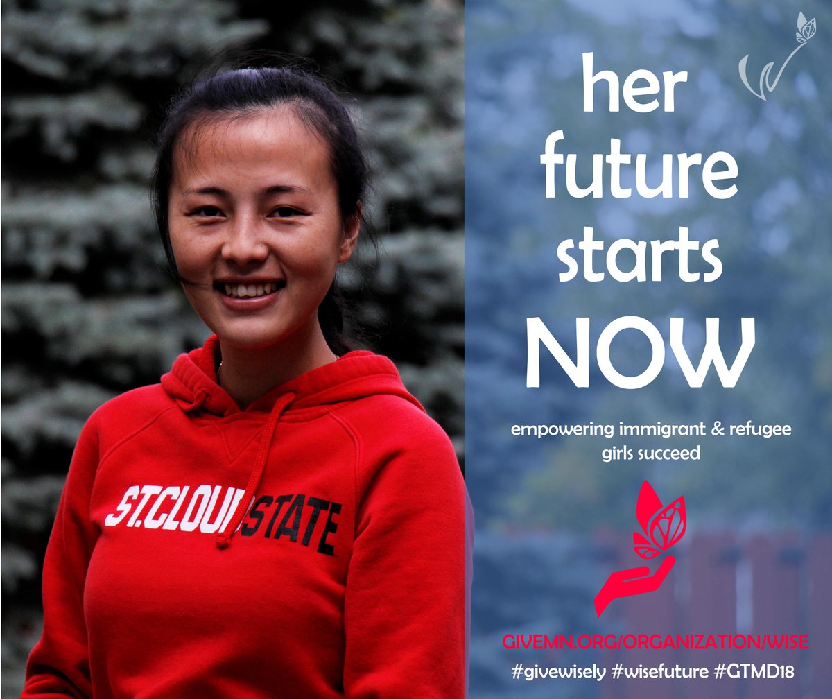 womenofwisemn's tweet photo. Only a few weeks left until November 15th!  Give to her #wisefuture this #GTMD18 https://t.co/l2pdIjuyja