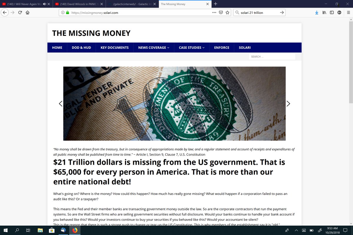 clif_high's tweet photo. Ack!
Who stole the millennials money? 
If the 21 trillion had not been stolen, millennials would be kicking opportunity out of the way as they walk down the street!
It is the money in the system that provides the resources. 
Millennials were fucked over by ?? https://t.co/9zOziwm3cn