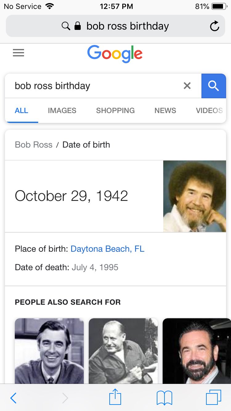 Happy birthday Bob Ross 