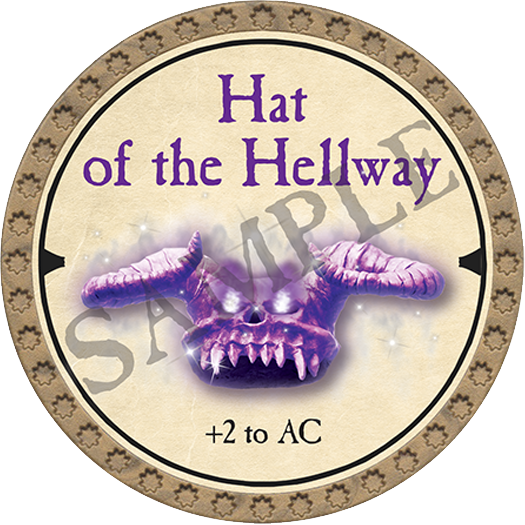 truedungeon's tweet photo. Pre-orders for 2019 tokens begin Nov. 1.
One of this year's UR tokens is Hat of the Hellway: It's the only head armor not restricted to melee classes.
Get any current UR token w/every $250 token order.
https://t.co/AjJ2zN2aGl
#TrueDungeon #TDToken https://t.co/UedSHgCTnr
