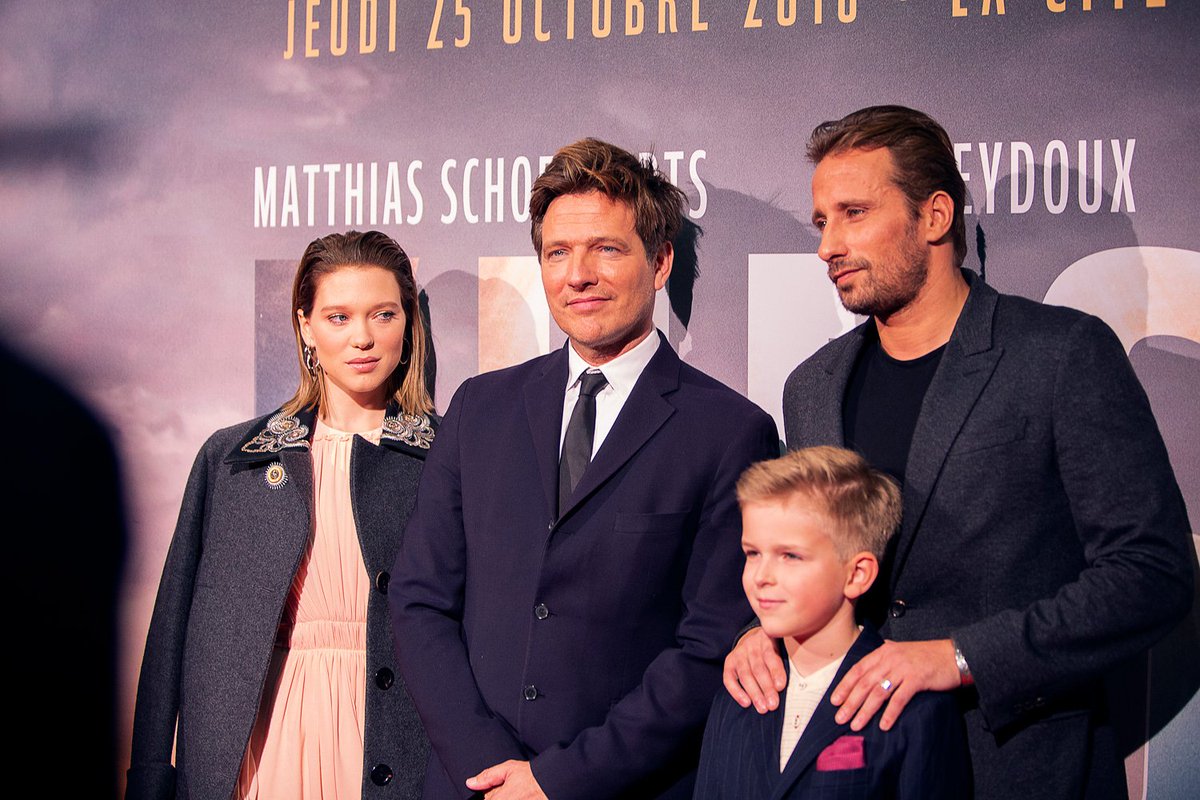 EuropaCorp's tweet photo. Jeudi dernier, Léa Seydoux, Matthias Schoenaerts, Thomas Vinterberg et l'équipe du film ont célébré la sortie imminente de #KURSK à La Cité Du Cinéma !
Retour en photos sur cette avant-première magique.

#KURSK, le 7 novembre au cinéma. https://t.co/sCklwGd3GZ