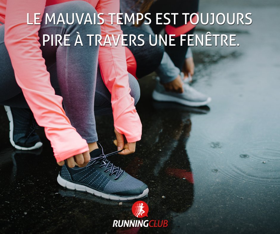 Running_Club's tweet photo. Il vaut encore mieux du mauvais temps que pas de temps du tout ! 😉 #running ! https://t.co/J71UFC5Ax4