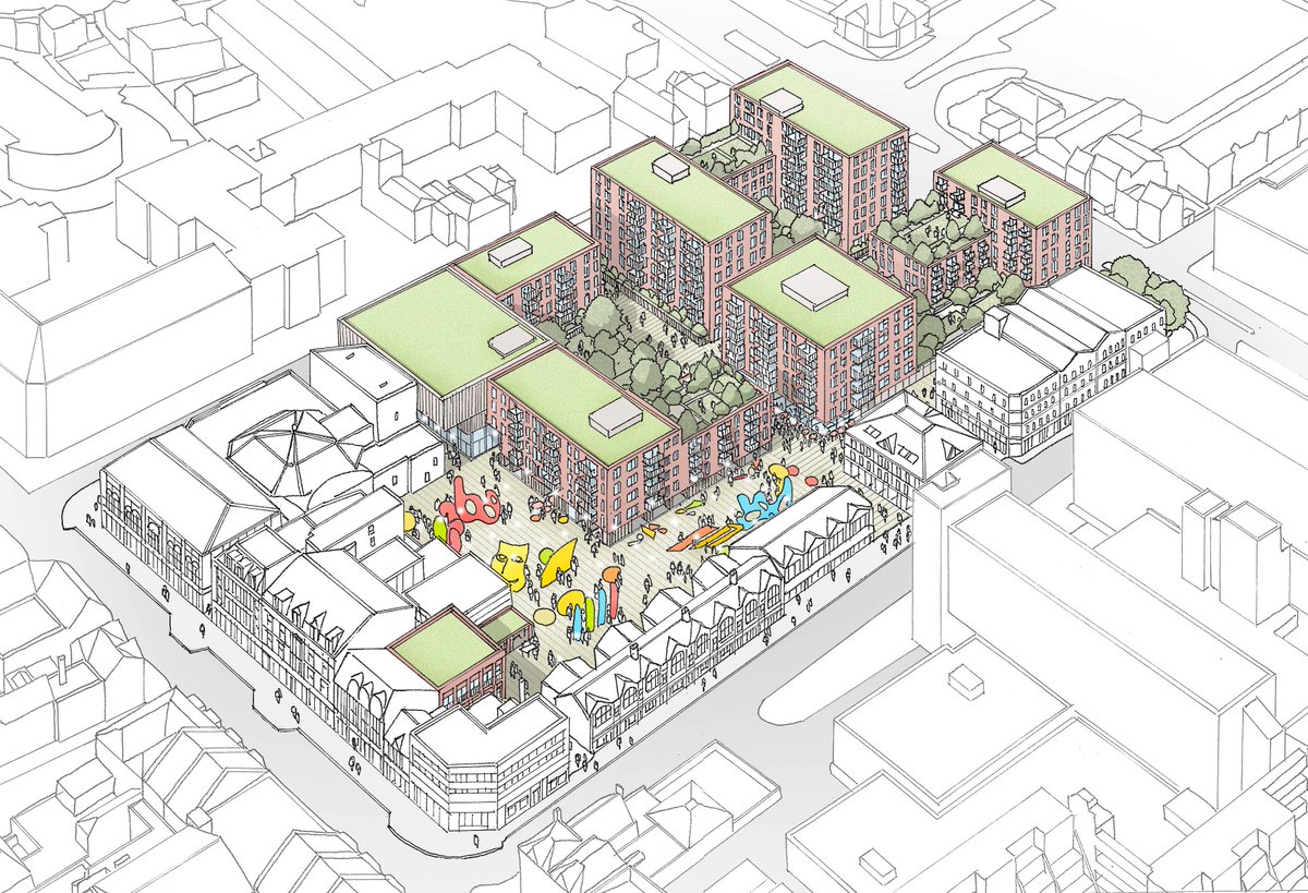 Plans for nearly 200 homes, commercial space and two extra cinema screens for the Connaught Theatre have been revealed as the preferred option to transform #Worthing’s Union Place. 

Full story: adur-worthing.gov.uk/news/pr18-193.…