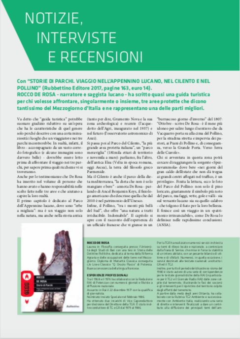 RECENSIONE DEL LIBRO DI ROCCO DE ROSA SU Laboratorio Ecosostenibile - agronomiforestalipotenza.it. agronomimatera.com <a href="/AFMatera/">AgronomiForestaliMT</a> <a href="/agroforpz/">agronomiforestalipz</a> <a href="/CarmineCoccaMT/">Carmine Cocca</a>