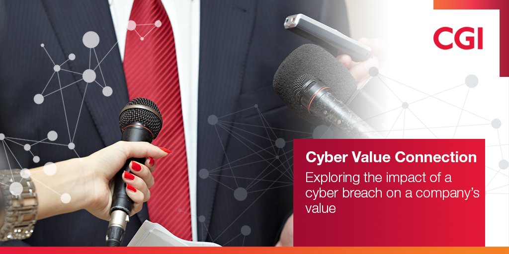 CGI_UKNEWS's tweet photo. As October is European #CyberSecMonth we’re re-visiting our cyber security research. A severe #cyber breach will damage company value. Read the #CyberValueConnection to find out more https://t.co/M2kVguuPuK https://t.co/8HIEWtZPdM