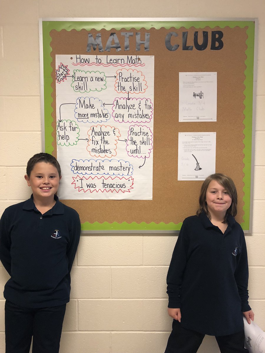 ShaunaWeber75's tweet photo. School bulletin board for our Junior Math club. @GAngelsMilton https://t.co/boQ9lJdo2w