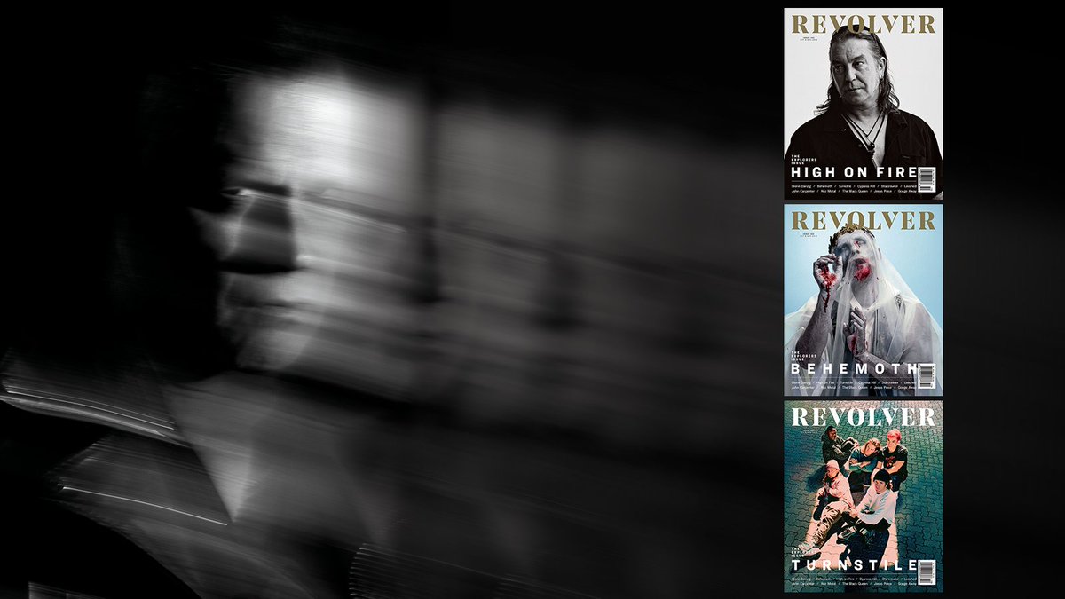 Revolvermag's tweet image. Introducing our October/November 2018 “Explorers” issue featuring Danzig, @BehemothBand, @HighonFireBand, and @TURNSTILEHC across four covers. On newsstands November 13. Learn what the issue is all about bit.ly/RevExplorers