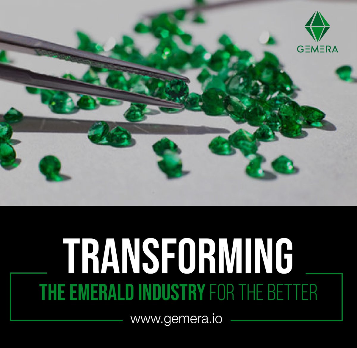 Get inside the multimillion dollar industry of Colombian emeralds with GEMERA, the only crypto-token backed by this precious gemstone. Get your tokens here: dashboard.gemera.io

#angelinvestor #blockchain #btc #disruptive #decentralized #ico #cryptocurrency #cryptotrading