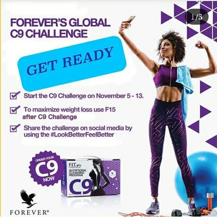 Salima00774852's tweet image. Kenya are you ready for the #c9globalchallenge its bigger,its better,end the year in style to be part of us get your pack before 5th November and let&apos;s cleanse together with a group of exicted participants. Comment with your number and share ,share share😀