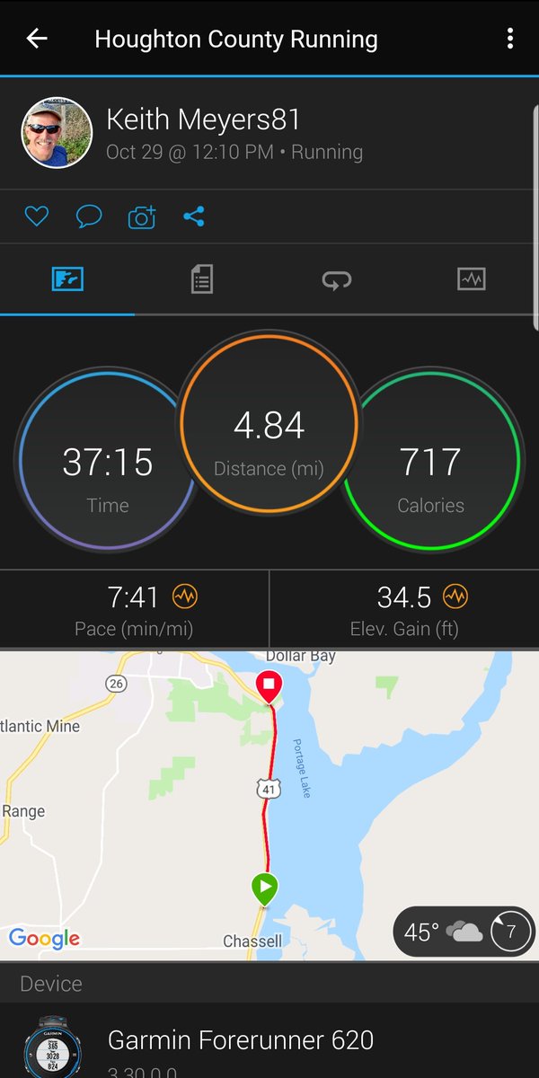 UPTreefarmer's tweet photo. Out for a run along the lake and then a jog/walk along the Pilgrim River at the Nara Nature Park #running #garmin #accountability #Keweenaw #PureMichigan #upperpeninsula #fallcolors2018 #FallFoliage2018 https://t.co/9aeYFM2Yw8