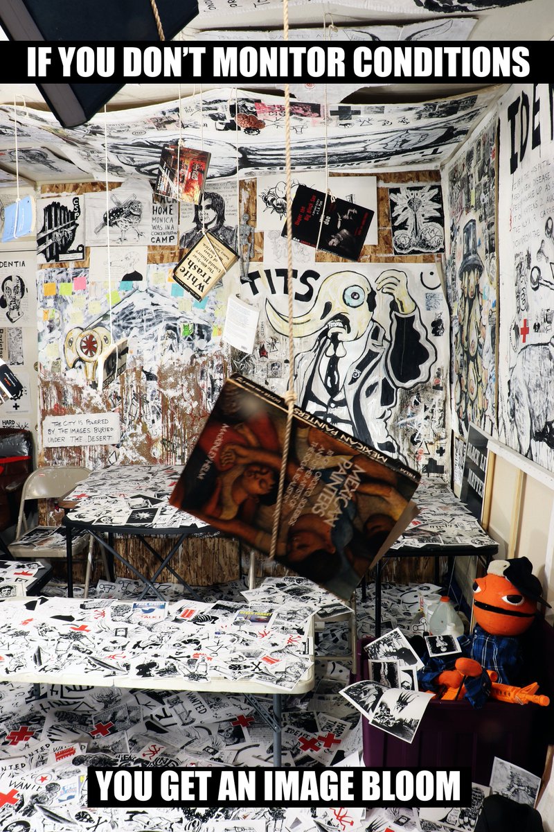 In Cosmos City, if you don’t monitor conditions closely, you will get an image bloom. - anachs.com/blog-1/imagebl…