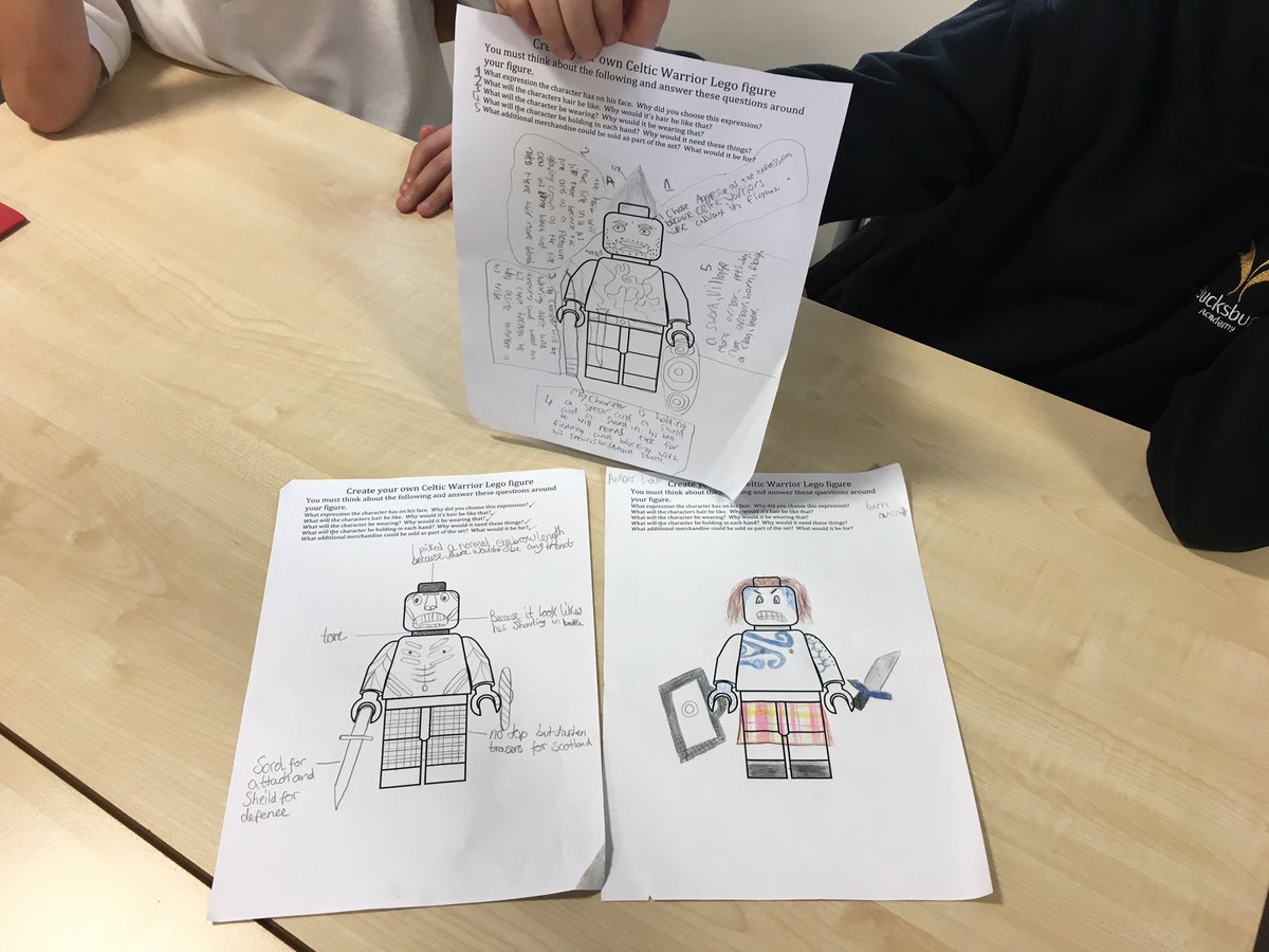 More examples of great Homework from S1 #LEGO #Celts