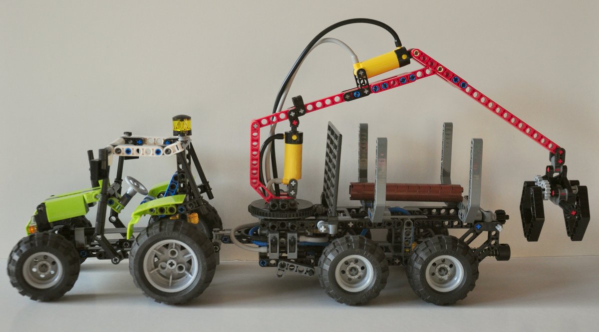 lego technic log loader