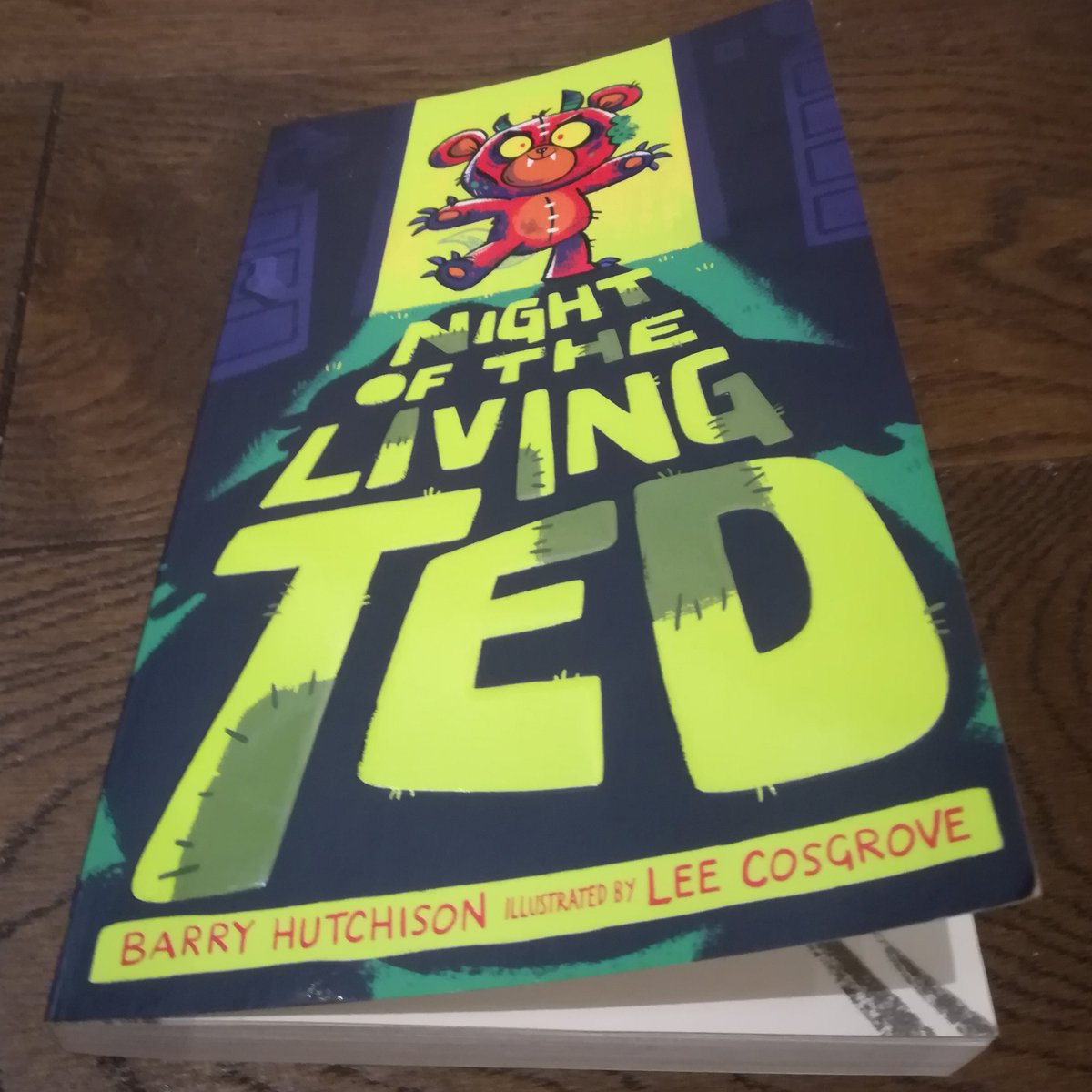 ThisBookIsFunny's tweet photo. The Night of the Living Ted by @barryhutchison is brilliant. Imagine Gremlins crossed with Build-a-Bear Workshop and you get the idea. And @gorillustrator's illustrations are superb. Perfect for Halloween @StripesBooks #halloweenbooksforkids #funnybooksforkids #thisbookisfunny https://t.co/pfEzqtnqh7