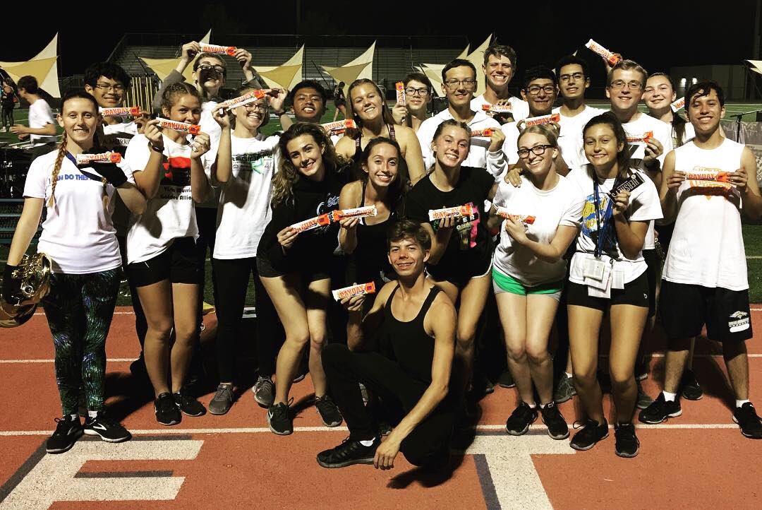 vmhsband's tweet photo. On Saturday we celebrated PAYDAY!! Congratulations #VMHSBand on officially completing our show at last week’s mini camp! This week’s word of the week is DISCIPLINE. Be ready to execute 💯! https://t.co/5Wbn1JjiJO