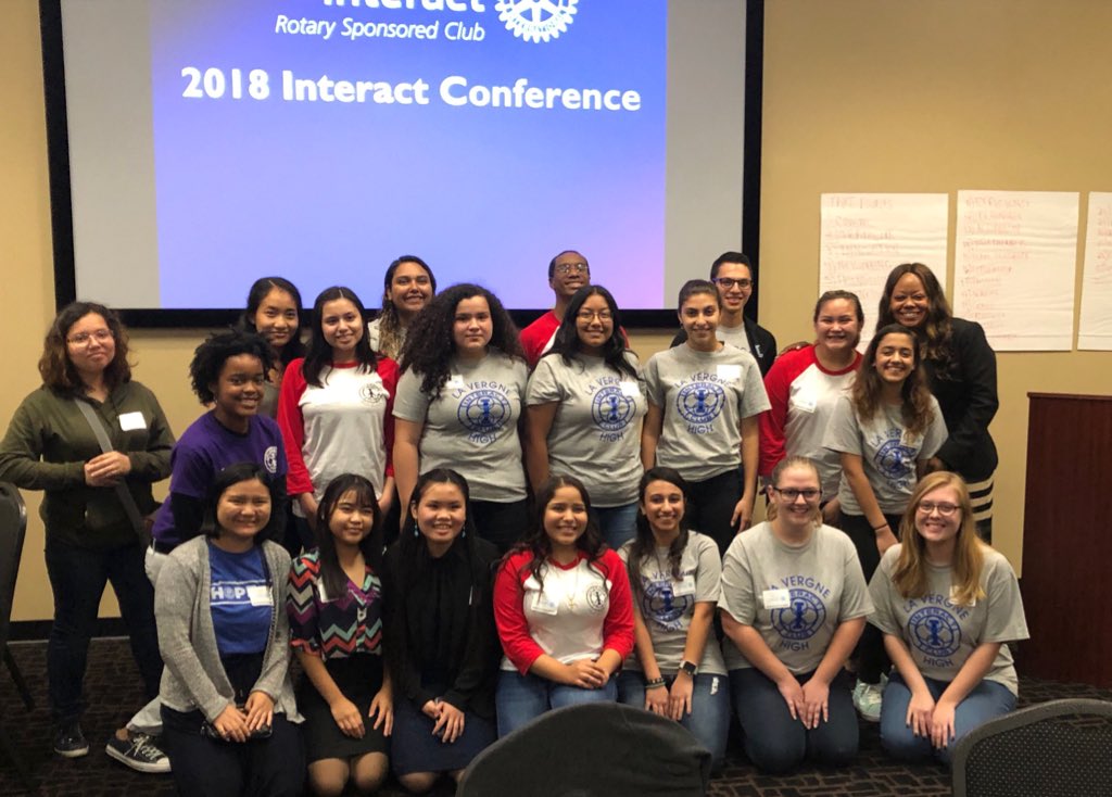 1LHS_Interact's tweet photo. We had so much fun learning new things at the Interact Conference this weekend! A big thanks to everyone who made it a success! @Rotary @SmyrnaRotary @LHSintheNews @SmyrnaInteract #LHSRiseUp #LaVergneInteract #LHS #LHSPride https://t.co/EtsuyjEaOK