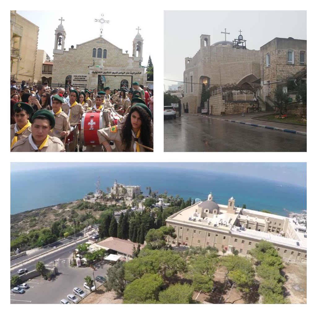 Haifa was one of the most important and big cities before occupation. In the 40s the city faced many Zionist attacked that forced many to leave the city, the number of Christians in 1948 dropped from 33k to 3k only. Today about 20k Christians live in the city.